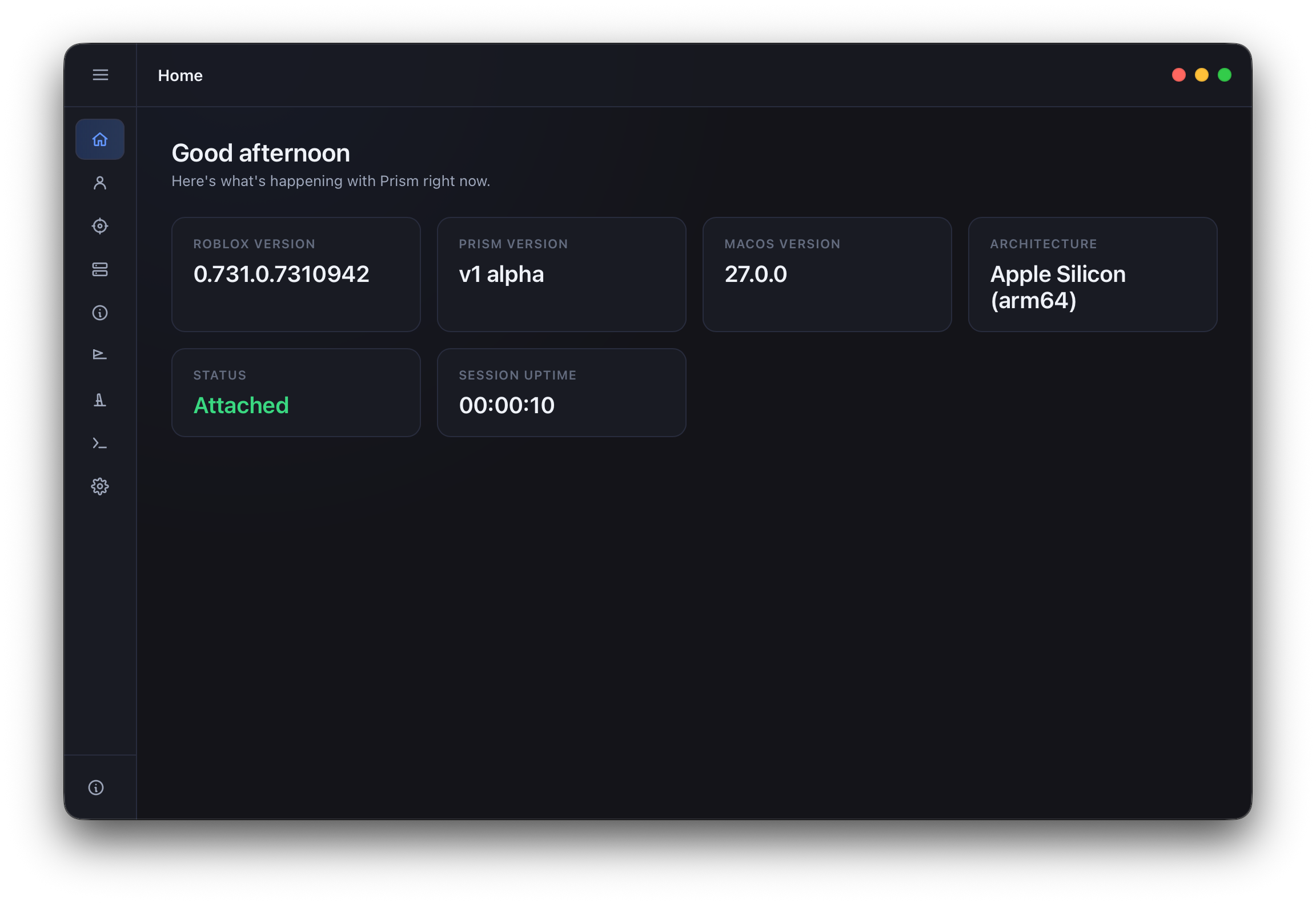 Prism Interface